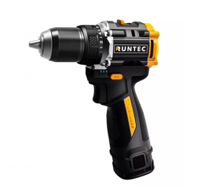 купить RUNTEC RT-ID123 Дрель-шуруповерт аккумуляторная RUNTEC PRO 10 мм, 16В, 2*2Ач, 50Нм