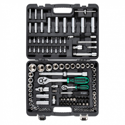 купить Набор ручных инструментов 1/4" и 1/2" 6 гр. 108 предметов GARWIN PRO