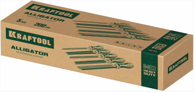 купить KRAFTOOL 16905 набор Напильников ALLIGATOR, двухкомпонентная рукоятка, 200 мм