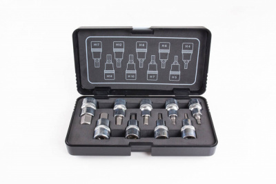 купить LICOTA TBS-12185A Набор головок 1/2" с шестигранными вставками 4-17мм 9пр.