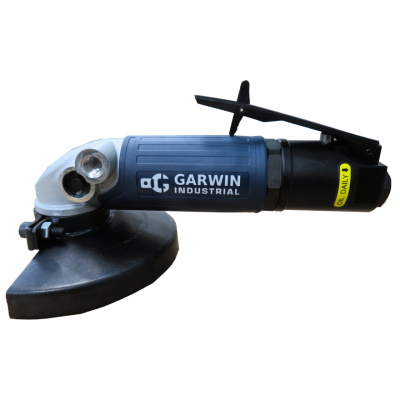 купить GARWIN INDUSTRIAL  803017-12-10 Пневматическая углошлифовальная машинка c рычажным включателем, 12000 об/мин.