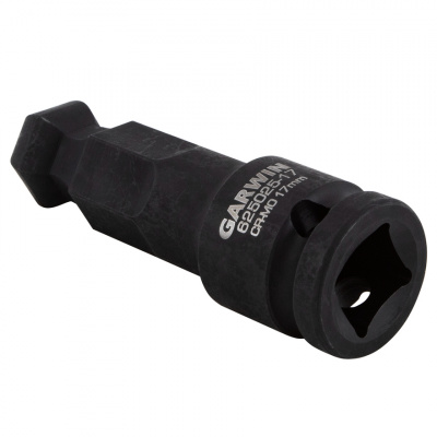 купить GARWIN 625025-17 Головка торцевая ударная HEX с шаром 1/2" 17 мм, L=78 мм