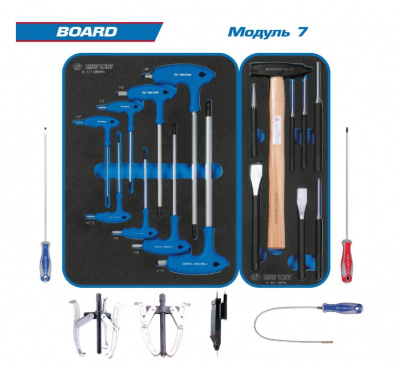 купить KING TONY 9G38-325MRVB Набор инструментов 325 предметов, "BOARD", в синей тележке