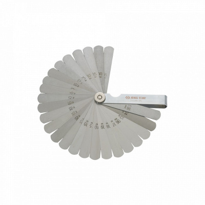 купить НАБОР ЩУПОВ ДЛЯ ПРОВЕРКИ ЗАЗОРОВ, 0,04-1 ММ, 25 ПРЕДМЕТОВ KING TONY