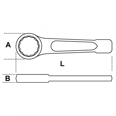 купить GARWIN GR-IR03810 Ключ накидной ударный 1 1/2"