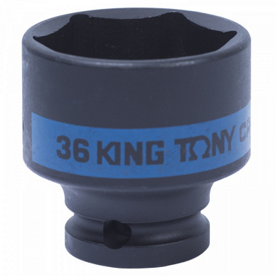 купить  453536M Головка торцевая ударная шестигранная 1/2", 36 мм KING TONY 453536M