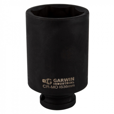 купить Головка торцевая ударная глубокая 1/2", 6 гр., 36 мм GARWIN PRO