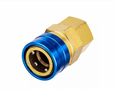 GARWIN PRO 808210-12 Пневморазъём металлический высокой пропускной способности мама - внутренняя резьба 12, латунь (3)