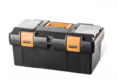 купить RUNTEC RT-445 Ящик инструментальный пластиковый с органайзером, средний, 450х243х210 мм