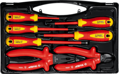 купить ЗУБР 2214-H7_z01 Набор диэлектрического губцевого инструмента, Профессионал 7 предм.