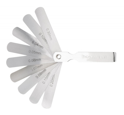 купить HOEGERT HT8G330 HOEGERT Щупы измерительные для зазоров  9 лепестков