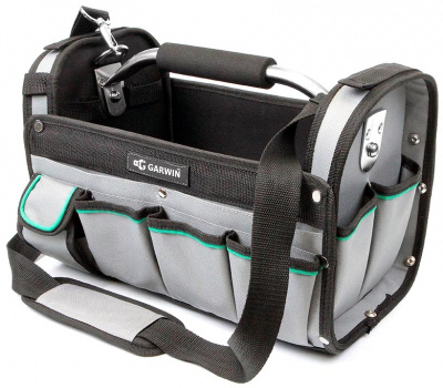 купить Сумка-ящик для инструмента, 9+5 карманов, 40 см