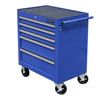 купить Станкоимпорт BTD-271051CIS blu Инструментальная тележка на колесах 5 ящиков