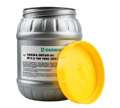купить Смазка Литол-24 EP-3 Li 100 190C, 800 г GARWIN PRO