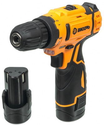 купить Дрель-шуруповерт аккумуляторная ДА-12Л-2КА Вихрь