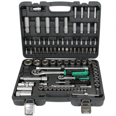 купить GARWIN GTK-0103094 Набор ручных инструментов 1/4" и 1/2" 6 гр. 94 предмета