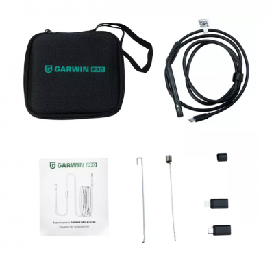 купить GARWIN PRO A70330 Видеоэндоскоп IOS/Android совместимый, гибкий зонд 1 м, двойная камера 8 мм
