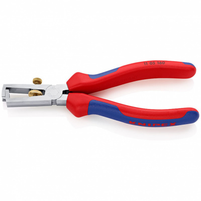 купить Knipex KN-1105160 Инструмент для удаления изоляции хромированный 160 мм