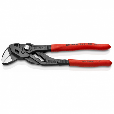 купить Knipex KN-8601180 Клещи переставные-гаечный ключ фосфатированные, 180 мм