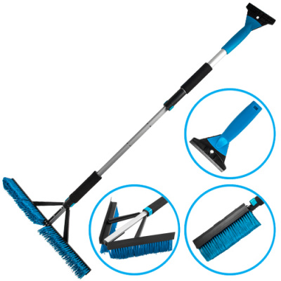 купить Zeus ZBW038 Щетка для снега 17 телескопическая, 92-113 см