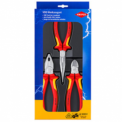 купить Knipex KN-002012 Набор в ложементе электроизолированных инструментов