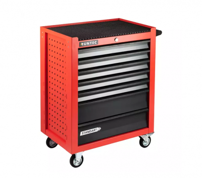 купить RUNTEC RTSTD-7R Тележка инструментальная 7 полочная Standart красная