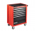 купить RUNTEC RTSTD-7R Тележка инструментальная 7 полочная Standart красная