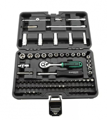 купить GARWIN PRO 642176 Набор торцевых головок 1/4" 6 гр. 76 предметов