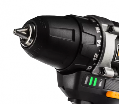 купить RUNTEC RT-ID122 Дрель-шуруповерт аккумуляторная RUNTEC PRO 10 мм,16В, 2*2Ач, 45Нм