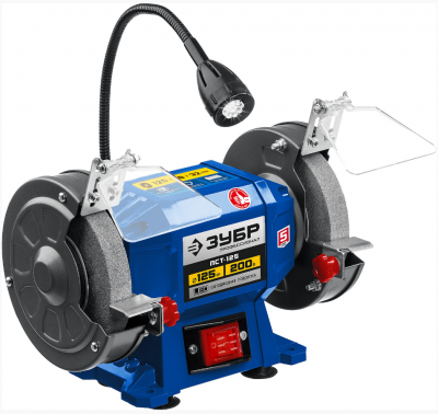 купить Заточный станок профессиональный ЗУБР d 125 мм