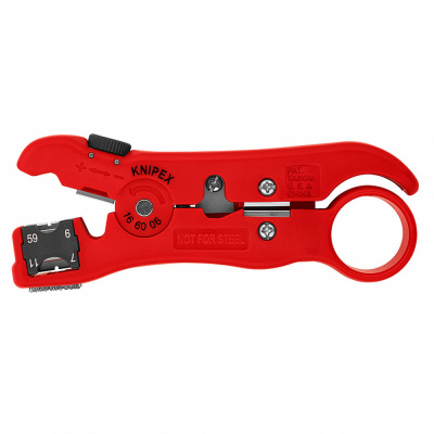 купить Knipex KN-166006SB Стриппер для удаления изоляции с коаксиальных кабелей