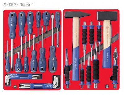 купить МАСТАК 52-06270R Набор инструментов "ЛИДЕР" в красной тележке, 270 предметов